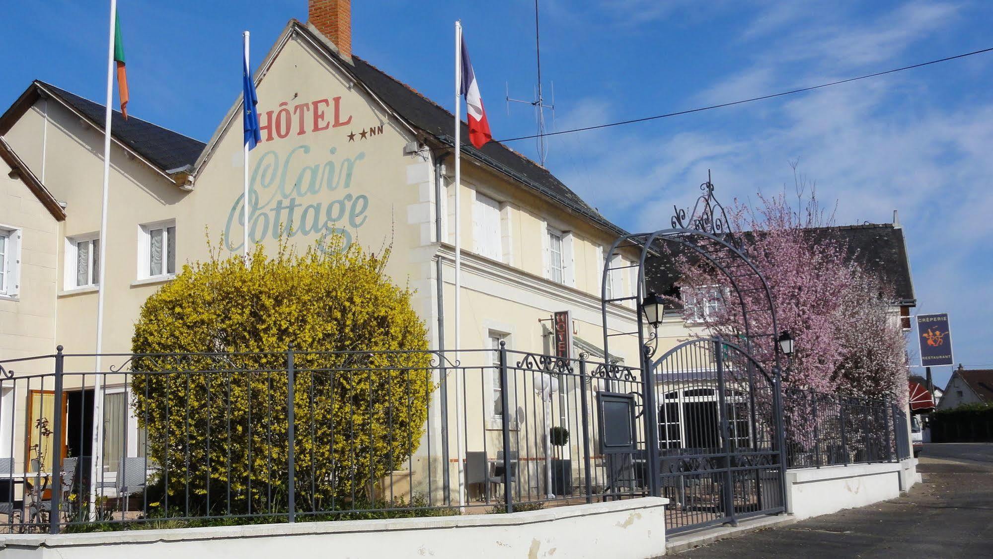 Logis Hotel Restaurant Clair Cottage, Chisseaux - Chenonceaux Exterior foto